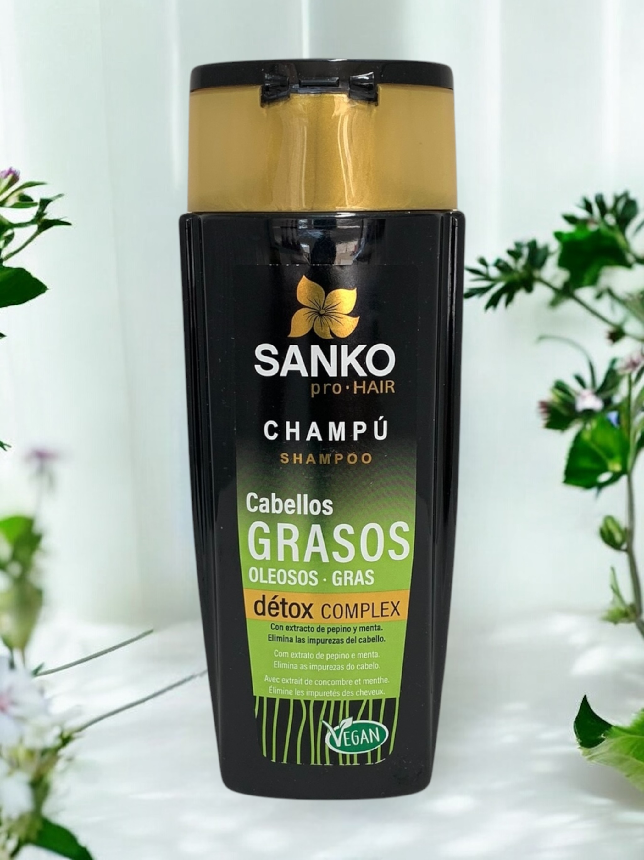 SANKO Шампунь для жирного волосся (400мл)