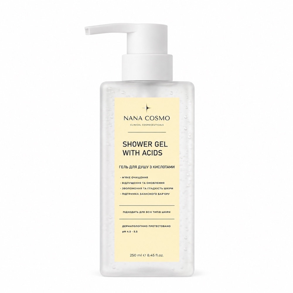 Shower Gel with Acids