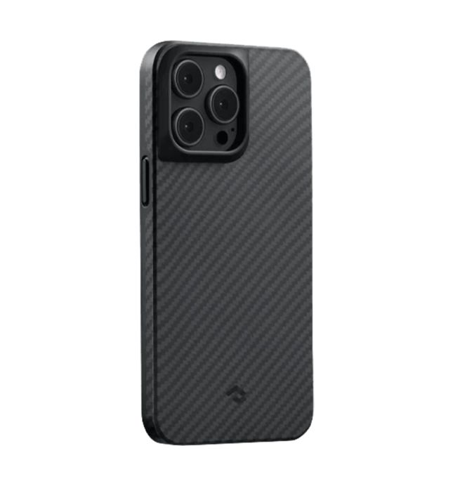 Чохол Pitaka MagEZ Case Pro 3 Twill Black/Grey for iPhone 14 Pro Max (KI1401PMP)