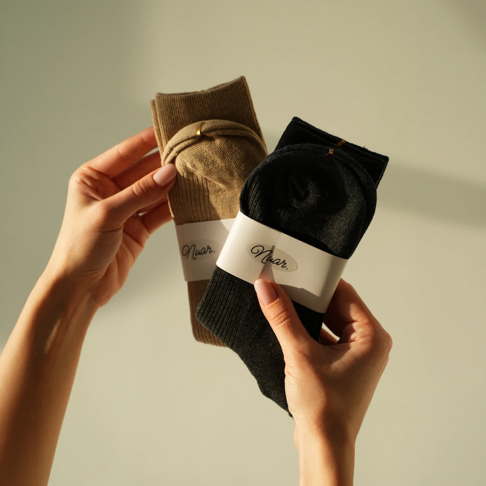 Носочки Nude & Noir