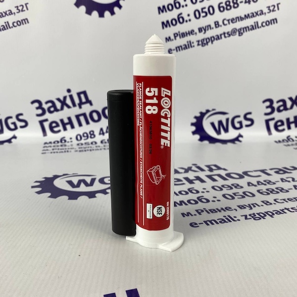 Анаеробний фланцевий герметик Loctite 518 – зазор до 0,25 мм