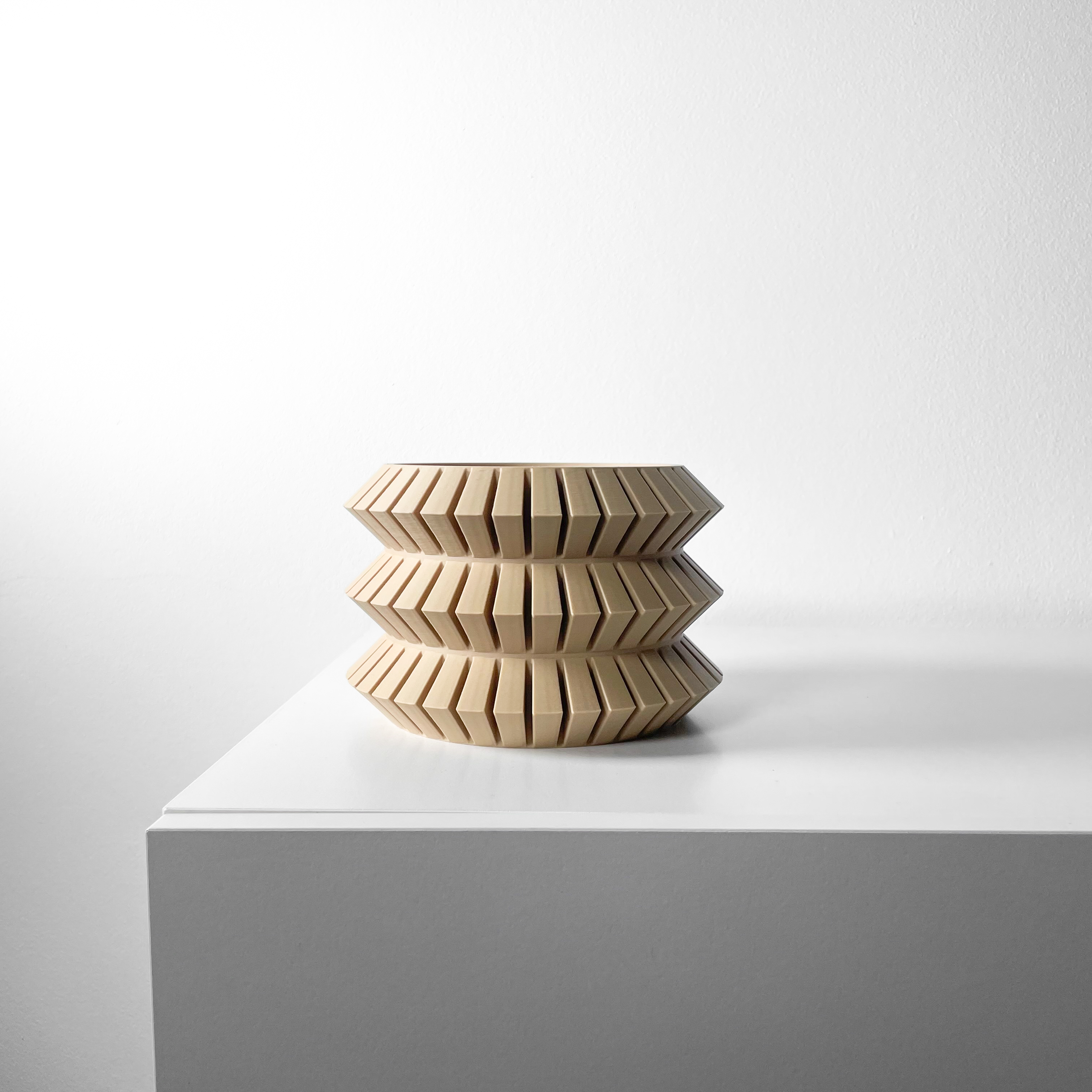 Sivat Planter Pot – Sleek 3D Printed Pot