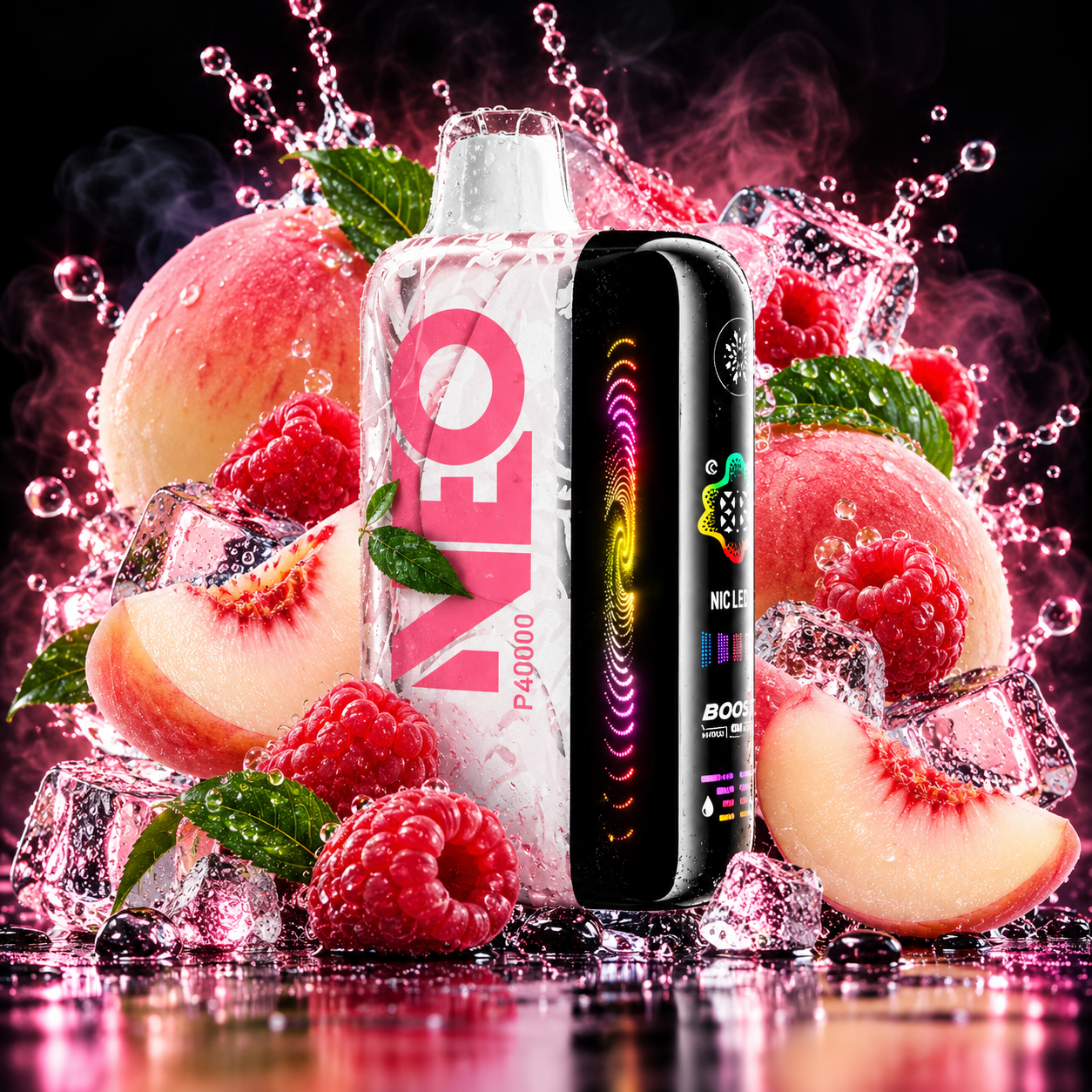 Аiris NEO P40000 White Peach Raspberry (Білий Персик Малина)