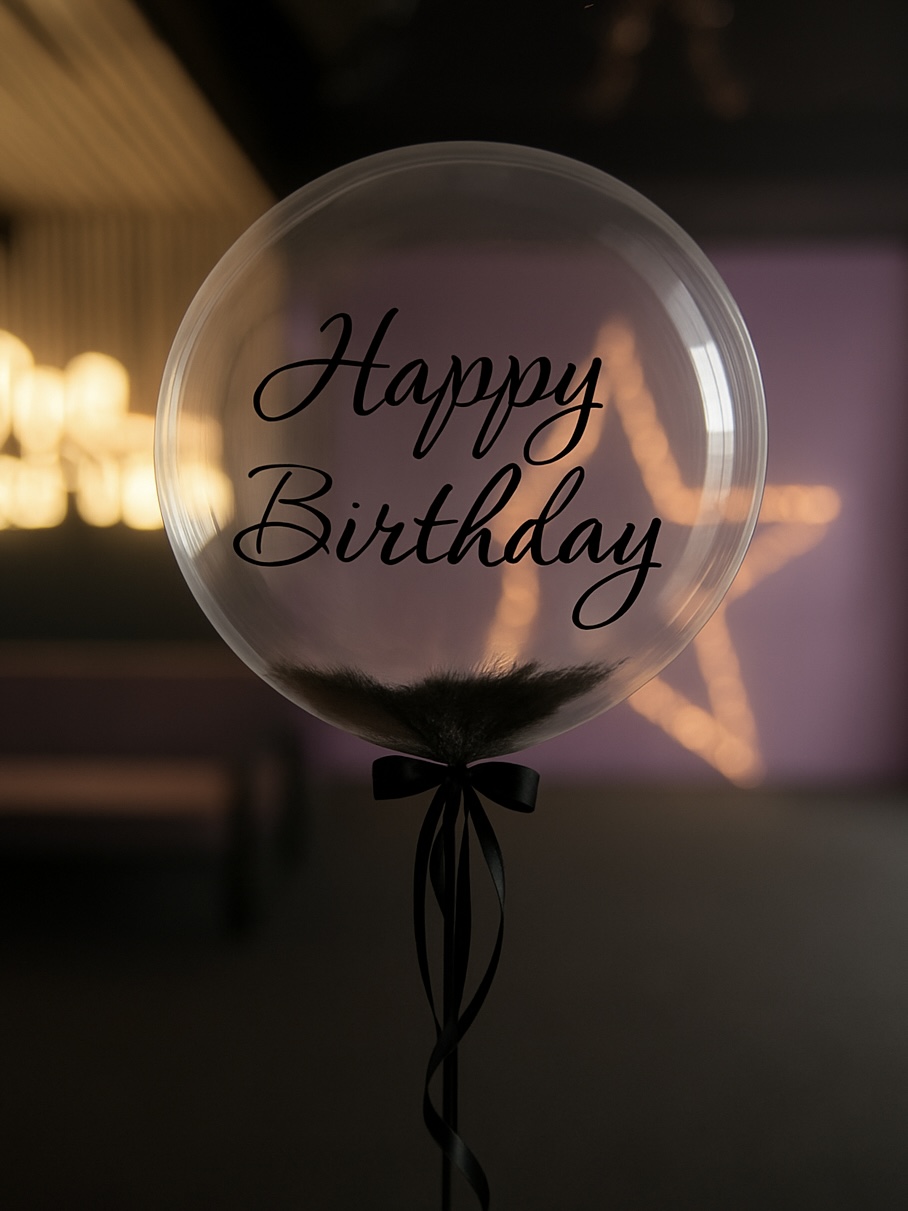 Куля прозора баблс 50 см