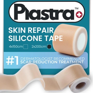 2×2см.Plastra багаторазовий силіконовий пластир від шрамів та рубців.