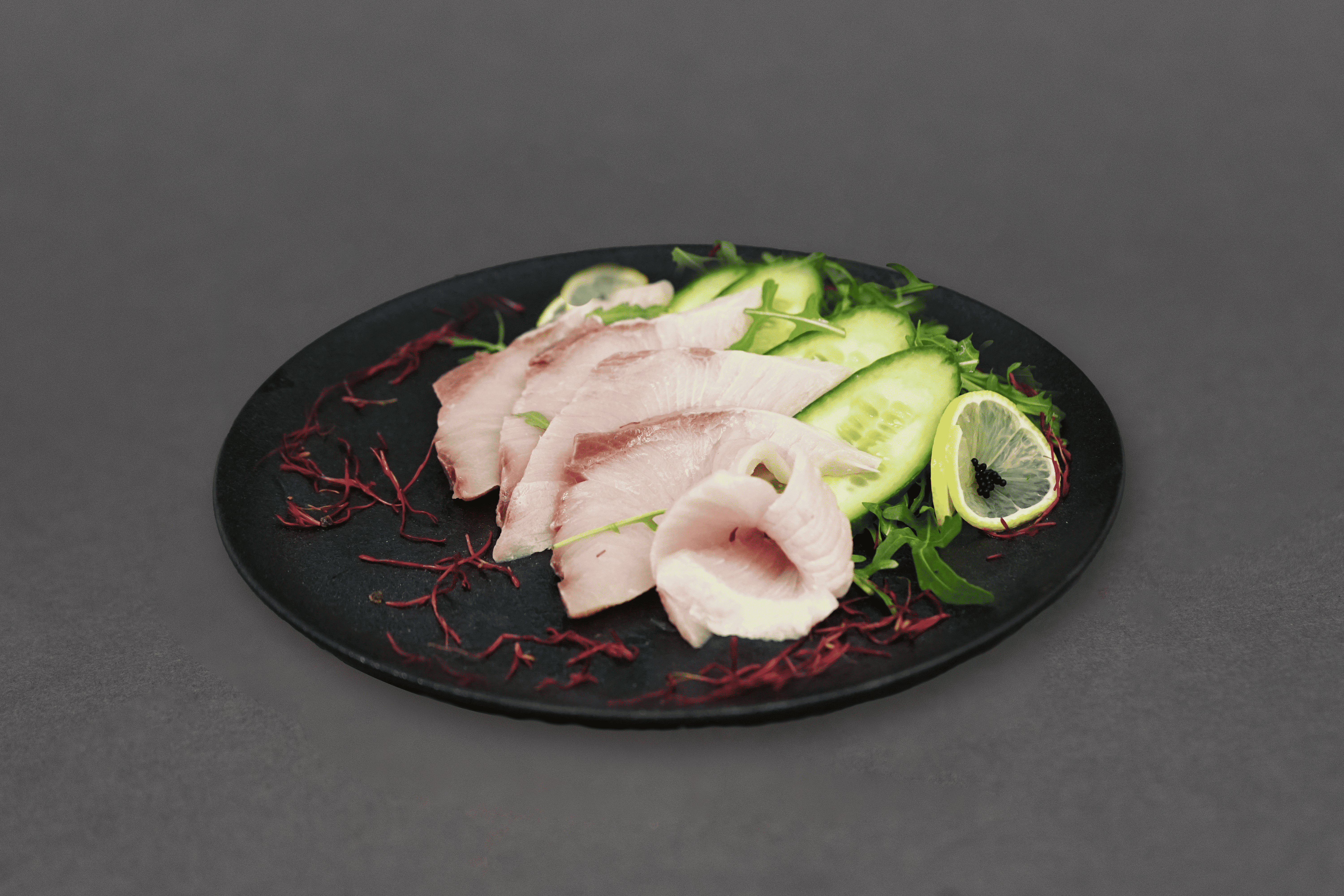 Hamachi sashimi