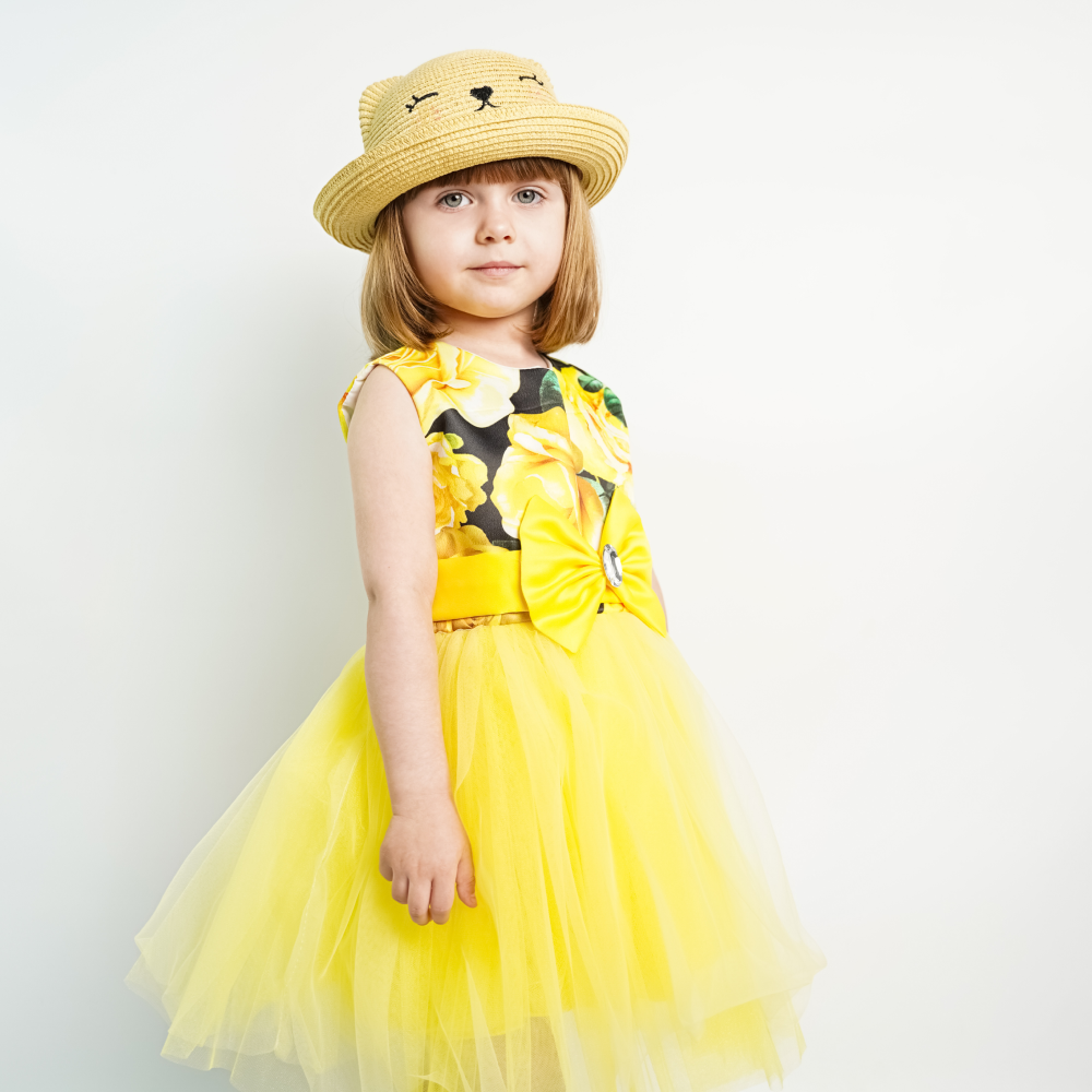 Плаття жовта троянда, на вік 2-4р.