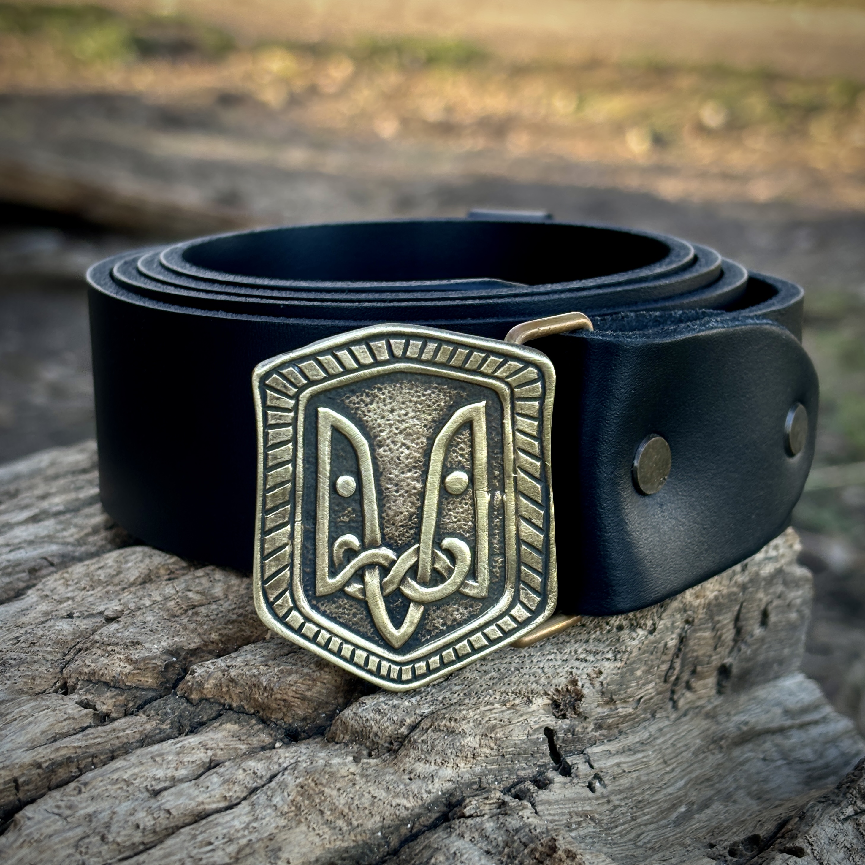 Ремінь з двозубом Княза Святослава#1