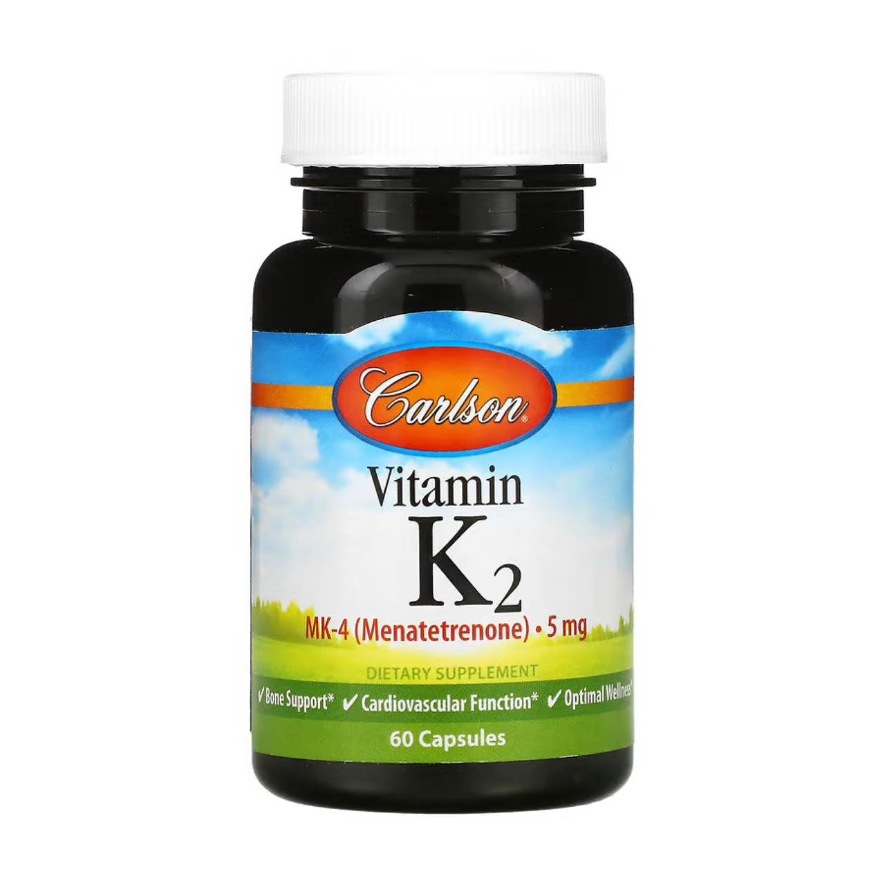 Вітамін К2, Vitamin K2 MK-4 - 60 caps