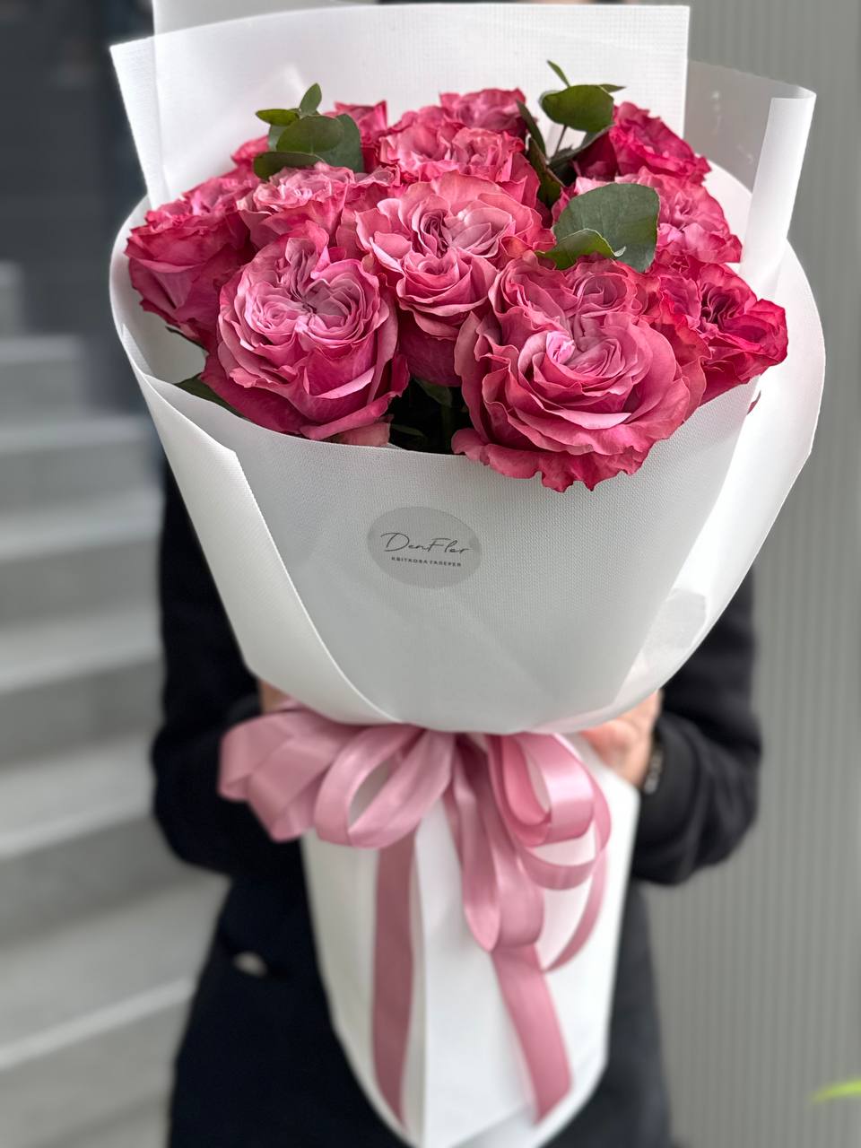 Моно букет із троянди Каунтрі Блюз