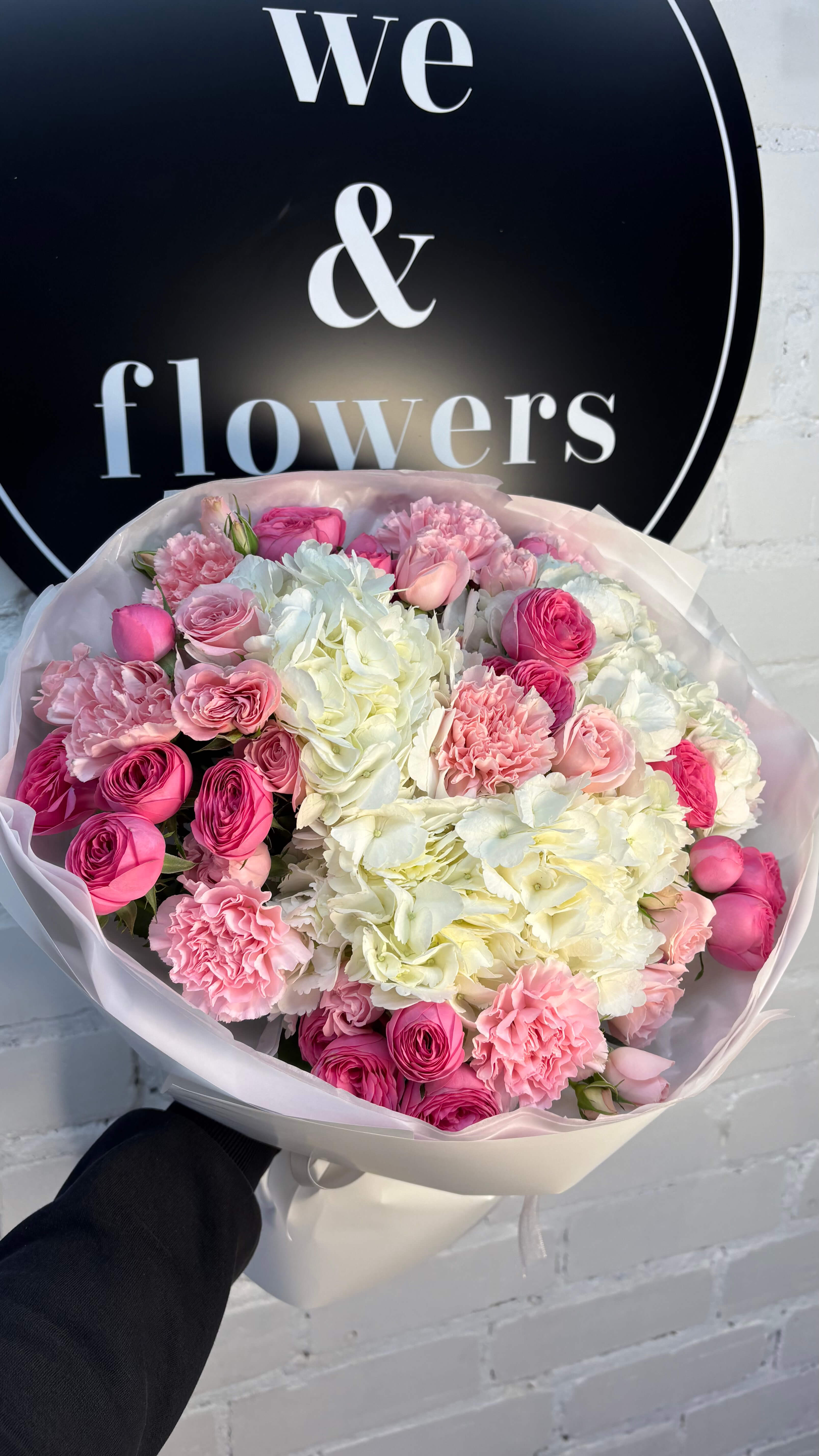 Збірний букет «Рожева елегія»