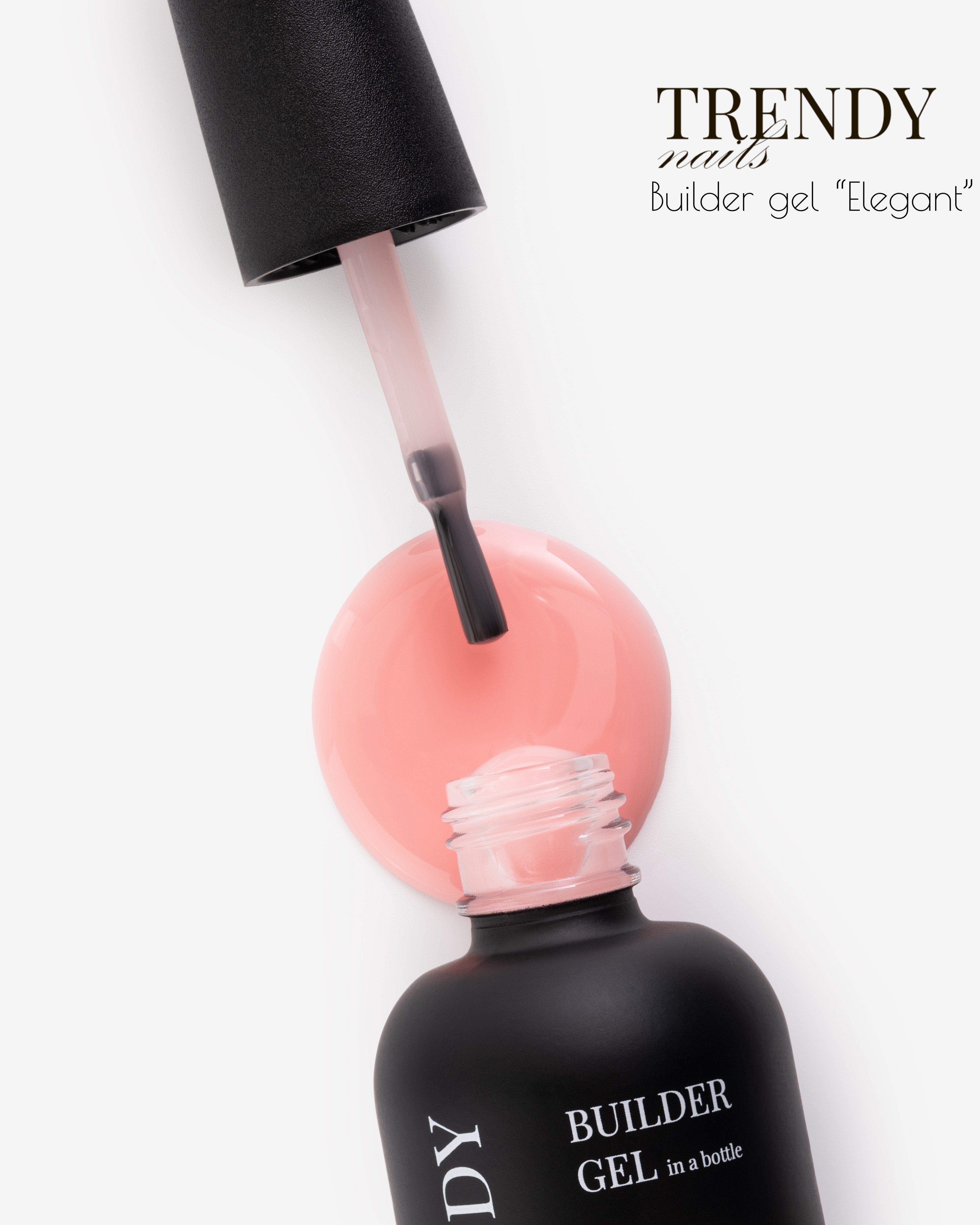 Builder gel in a bottle Elegant HEMA/TPO free, 15 мл