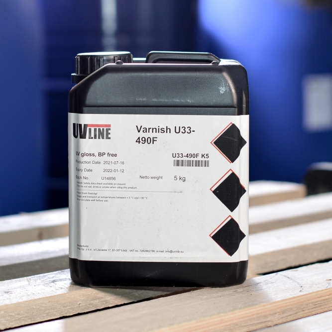 Гібридний УФ лак UVLine U33490F