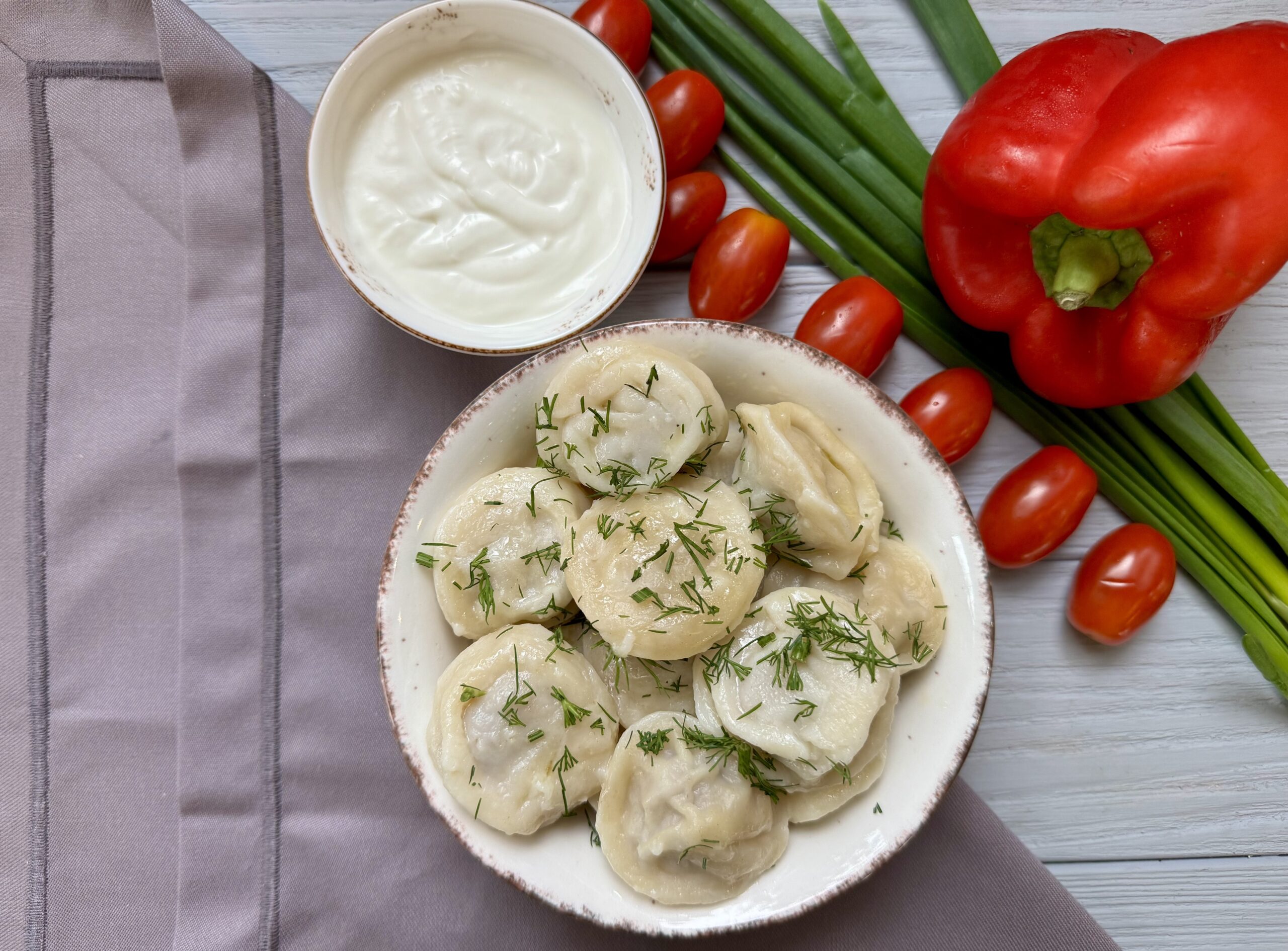 Пельмені з куркою