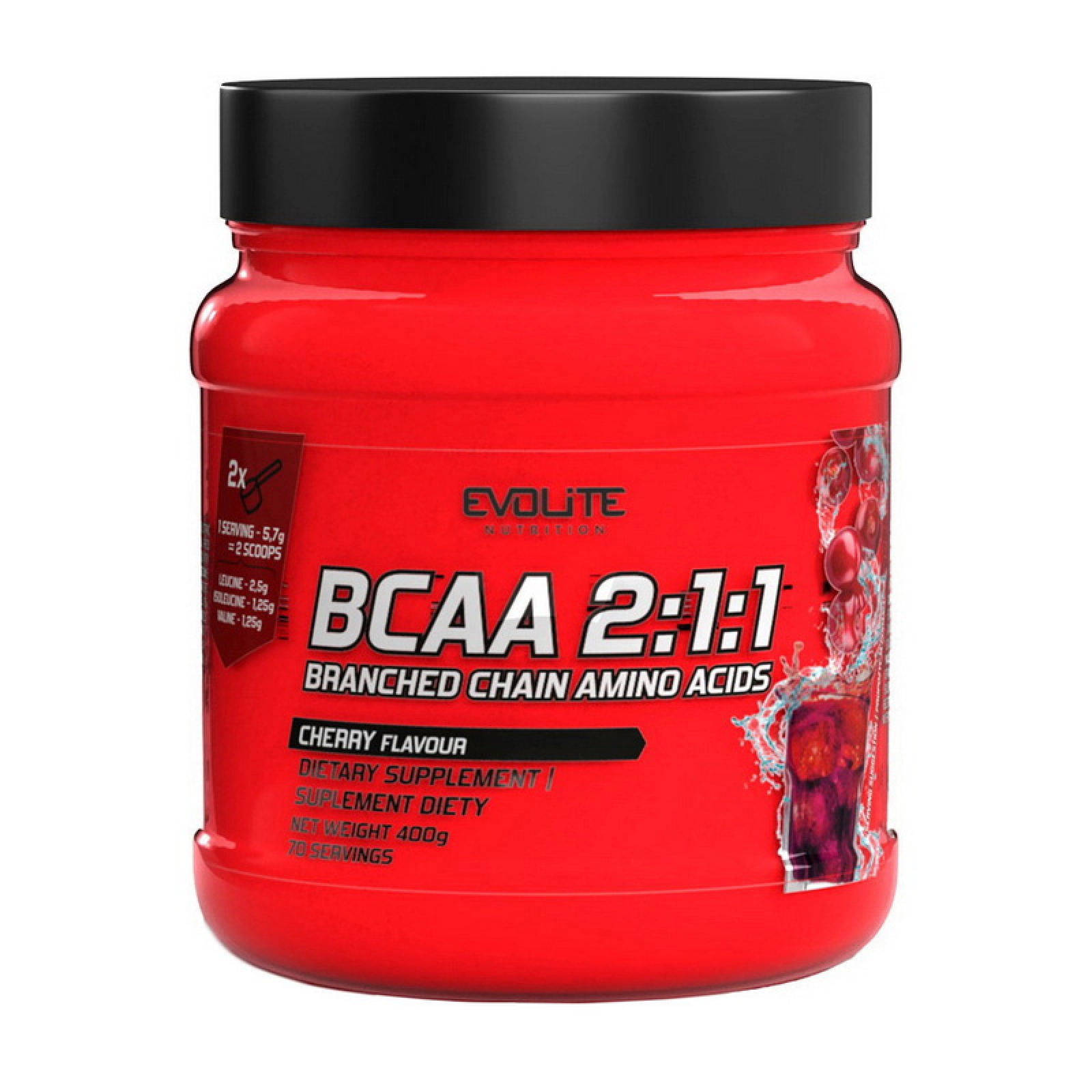 Evolite Amino Dust – Cherry (ЕAA+BCAA комплекс)