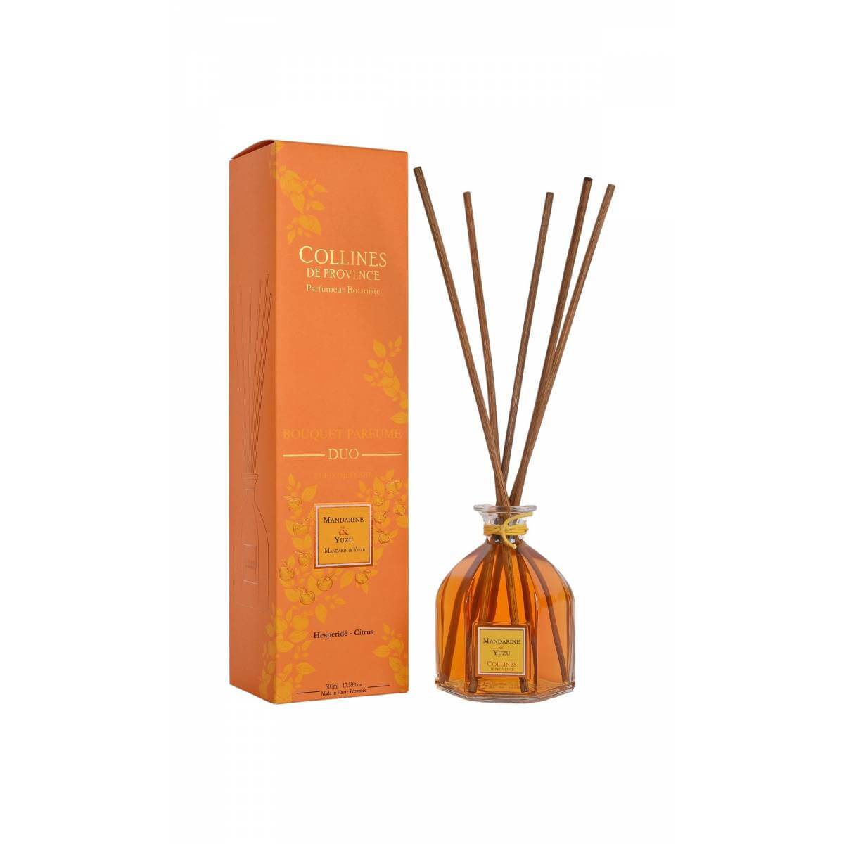 Collines de Provence Дифузор Mandarin & Yuzu Мандарин і юдзу 500мл