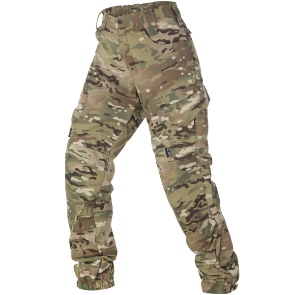 Демісезонні мембранні софт-шелл штани «S.W.R.S. LEVEL 5 SOF PANTS MULTICAM» від українського бренду "A.T.A.K.A".