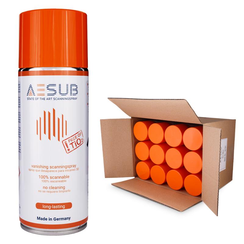 AESUB ORANGE - SET OF 12 CANS OF ANTI-REFLECTIVE SPRAY