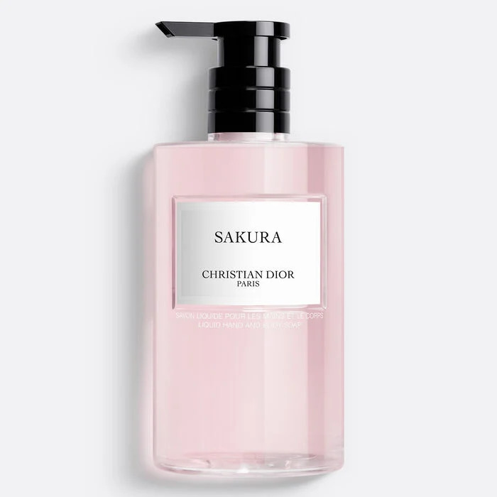 Рідке мило для рук і тіла Liquid Soap Christian Dior  Sakura