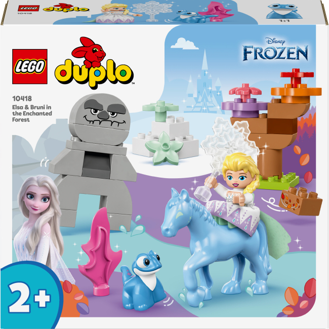 Конструктор LEGO DUPLO Disney Ельза й Бруні в Зачарованому лісі (10418)
