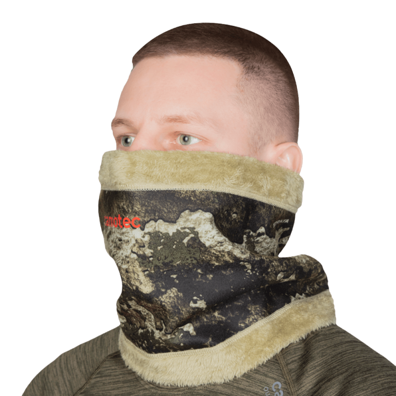 Теплий мембранний зимовий баф "StormWall Norman Strata Camo" від українського бренду "CAMOTEC".