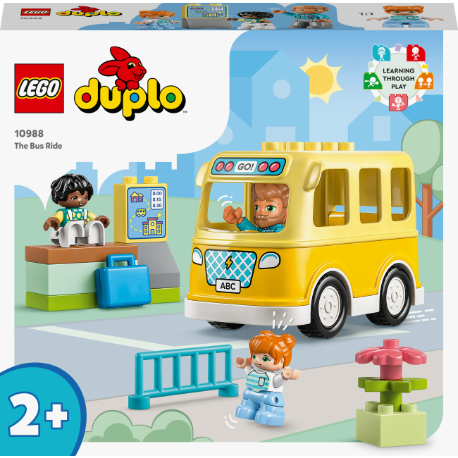 Конструктор LEGO DUPLO Поїздка на автобусі (10988)