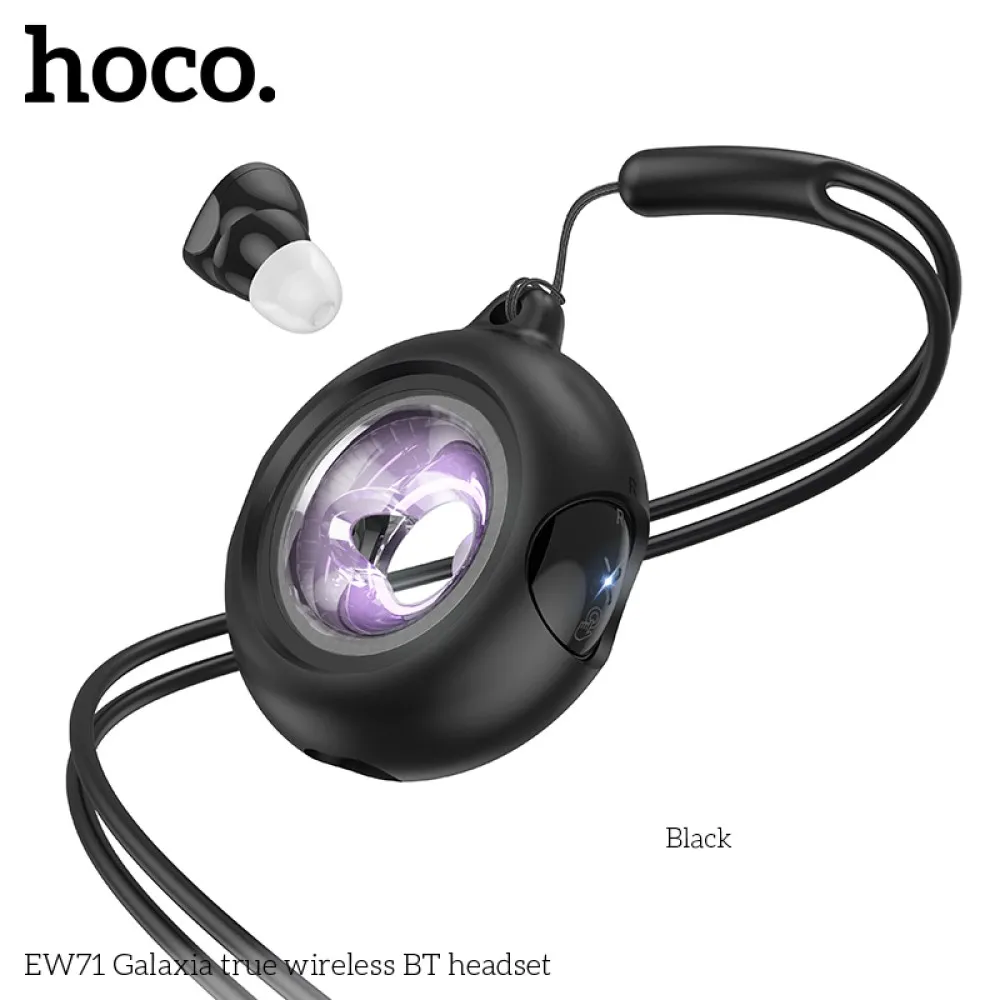 Навушники бездротові HOCO EW71 Galaxia true wireless BT5.4/6hours