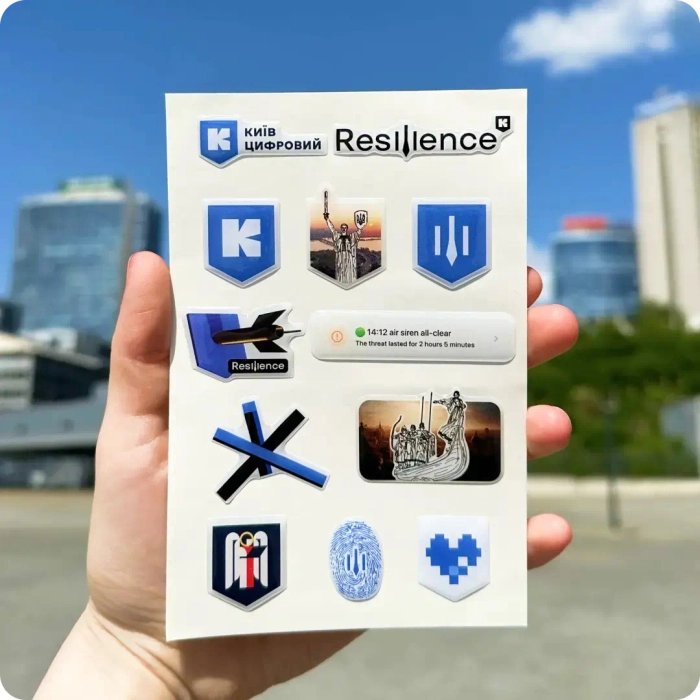 Стікерпак RESILIENCE