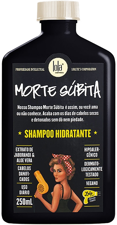 Зволожуючий шампунь для волосся Lola Cosmetics Morte Subita Shampoo