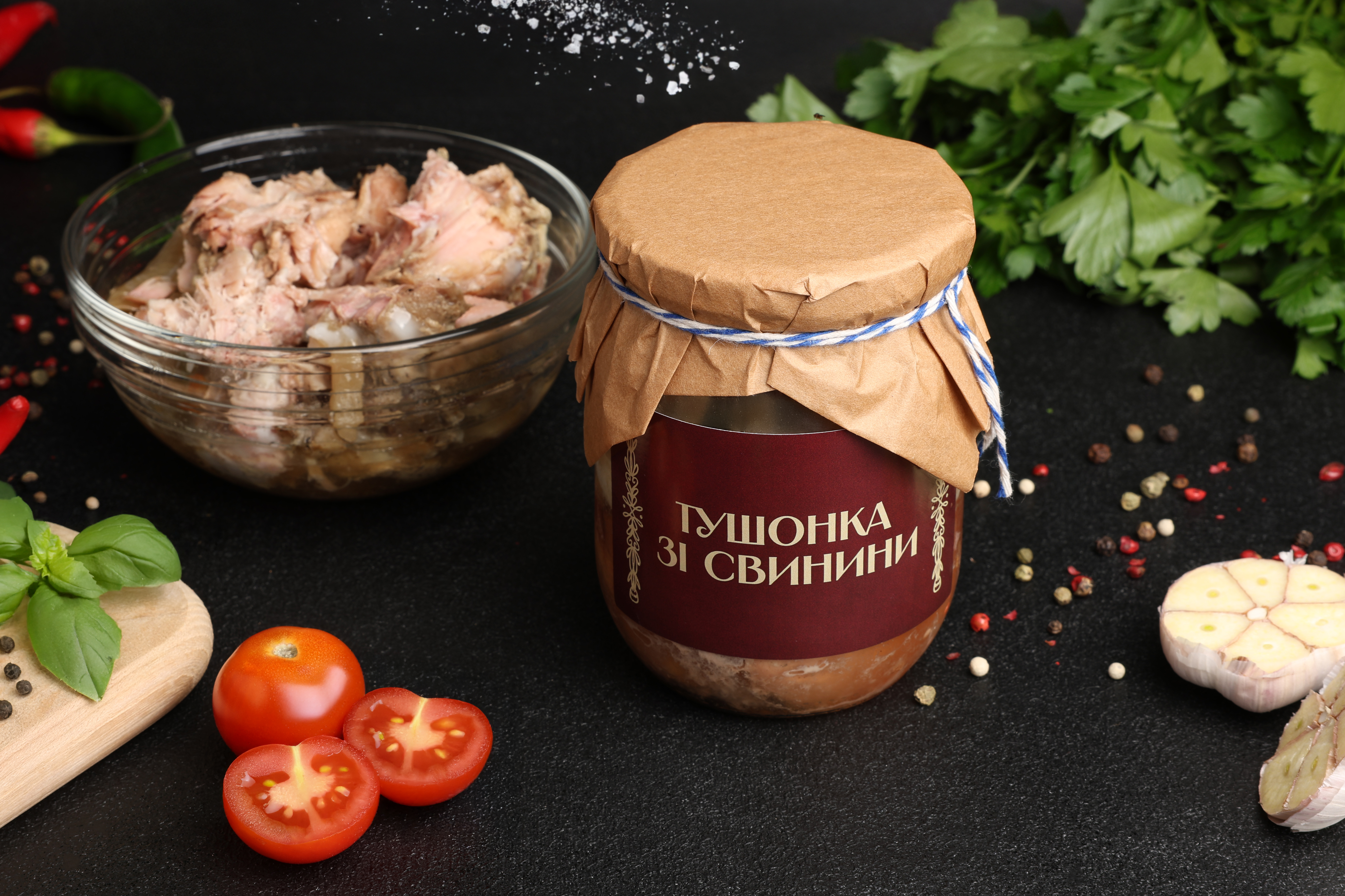 Тушонка зі свинини