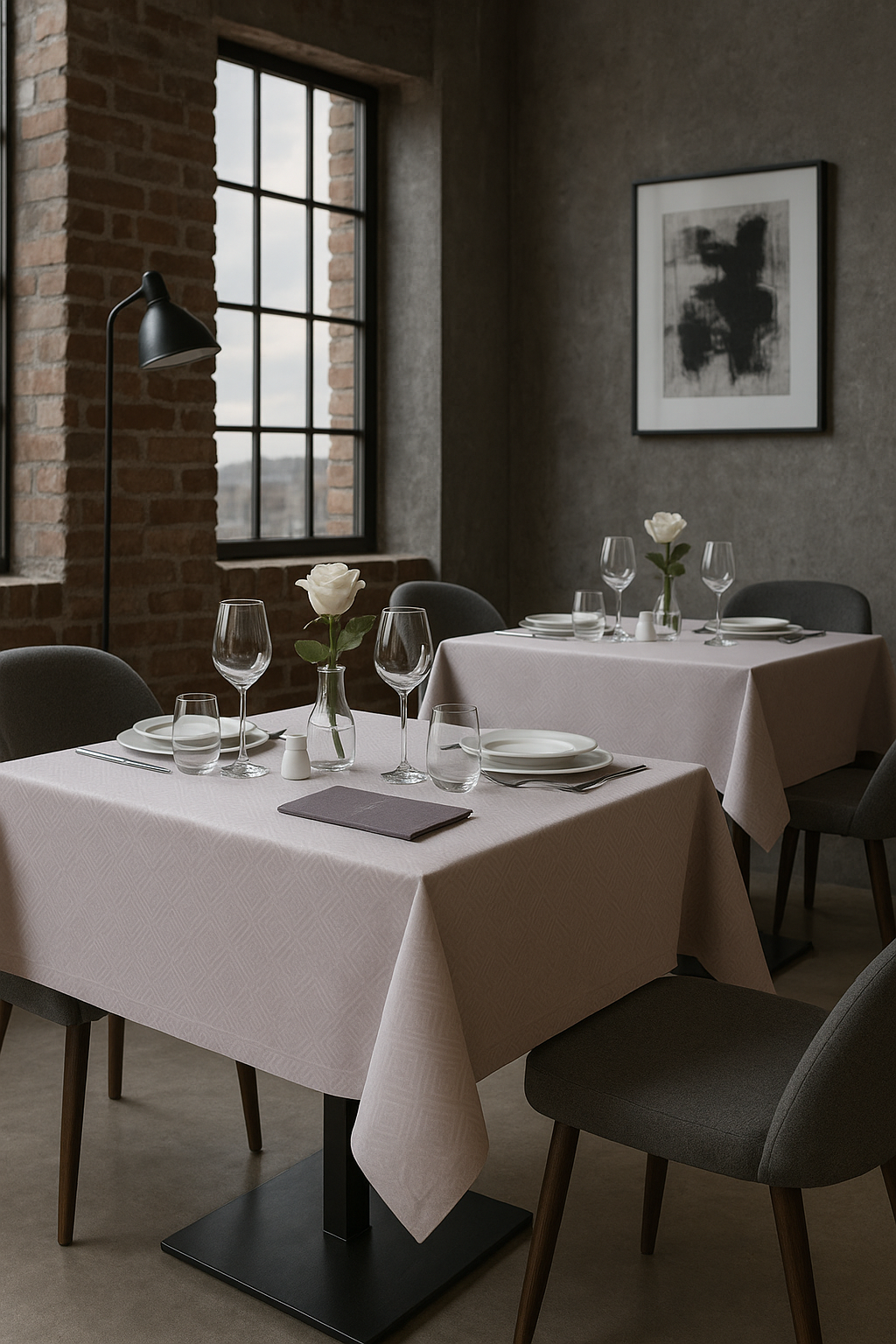 Скатертина для ресторану, кафе "Візерунки на піску"