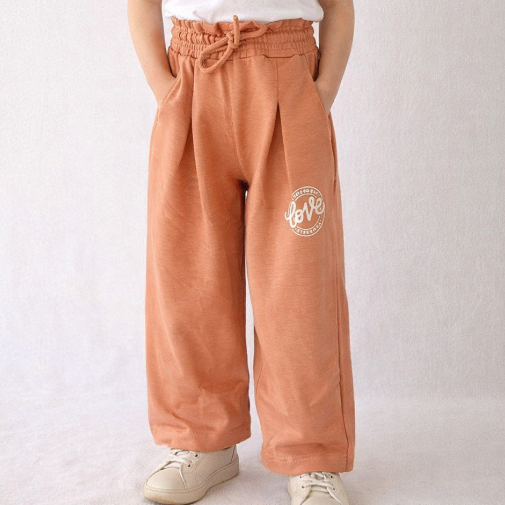 Штани пудро-бежеві для дівчат 4-16 років