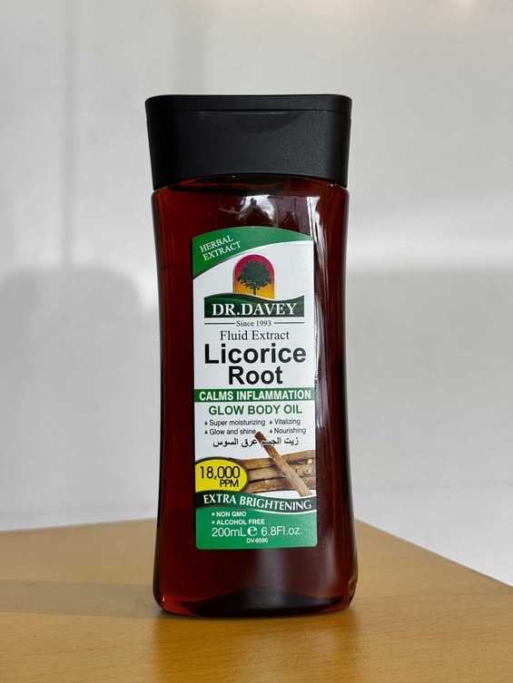 DR DAVEY - Licorice root oil.