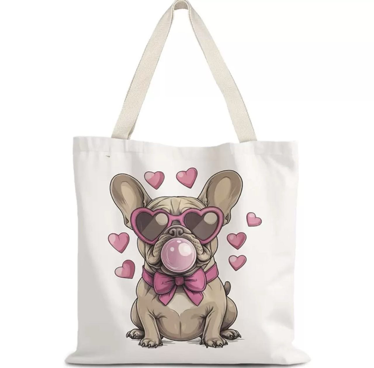 Еко-сумка шопер песик в окулярах