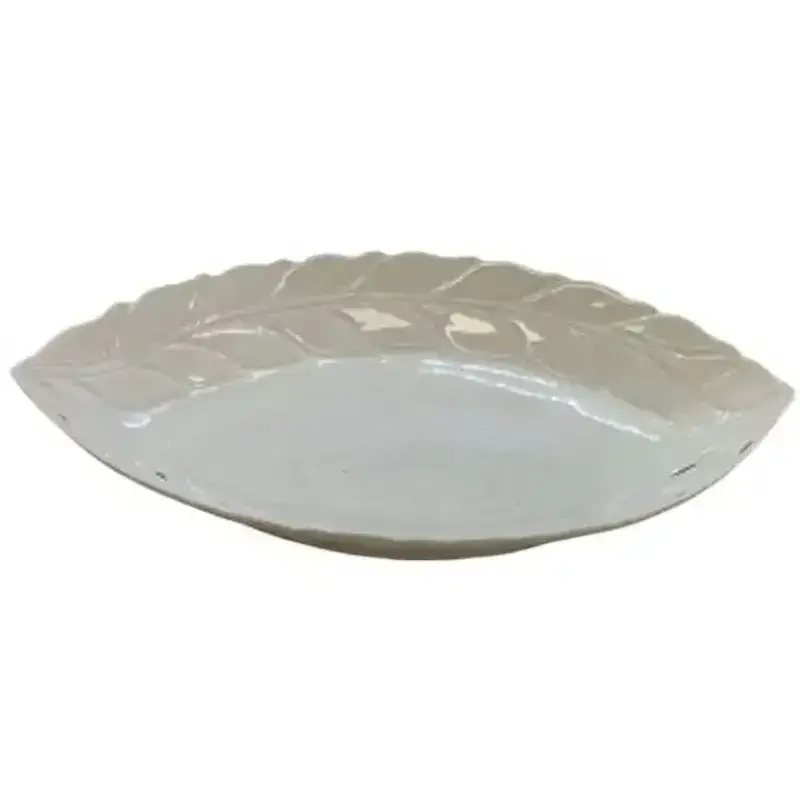 Блюдо LED LEAF LACE / овал. 30х19 см