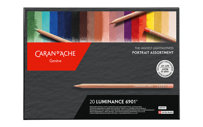 LUMINANCE 6901™ 20-кольорова коробка – асортимент «Портрет»