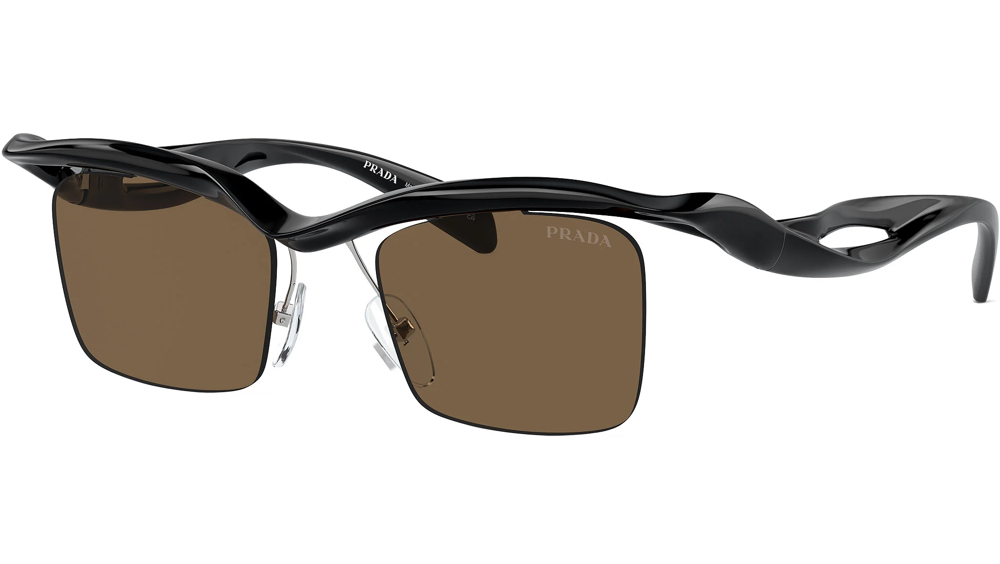 PRADA A15S 1AB8C1 DARK BROWN 47