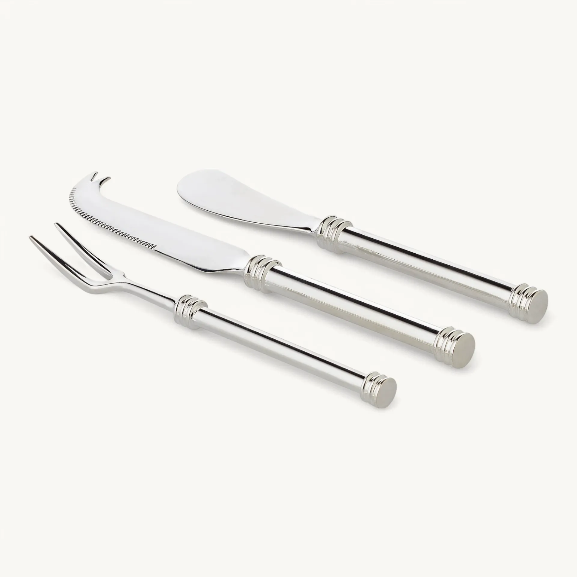 Набір Edzard Forma для подачі, 3 предмети, 16 см, елегантно посріблений