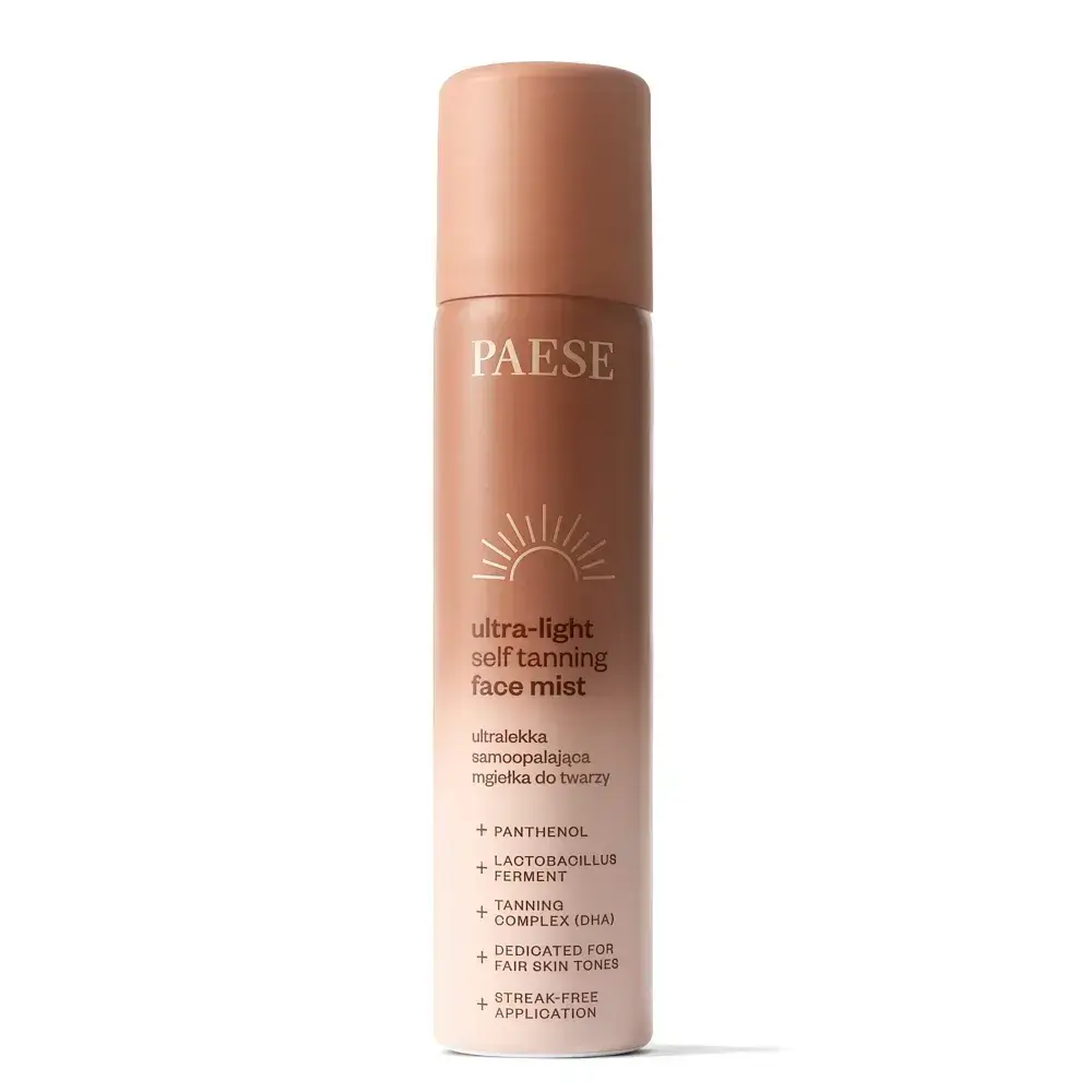 Ультралегкий спрей для автозасмаги обличчя Paese Ultra-light Self Tanning Face Mist 75 мл
