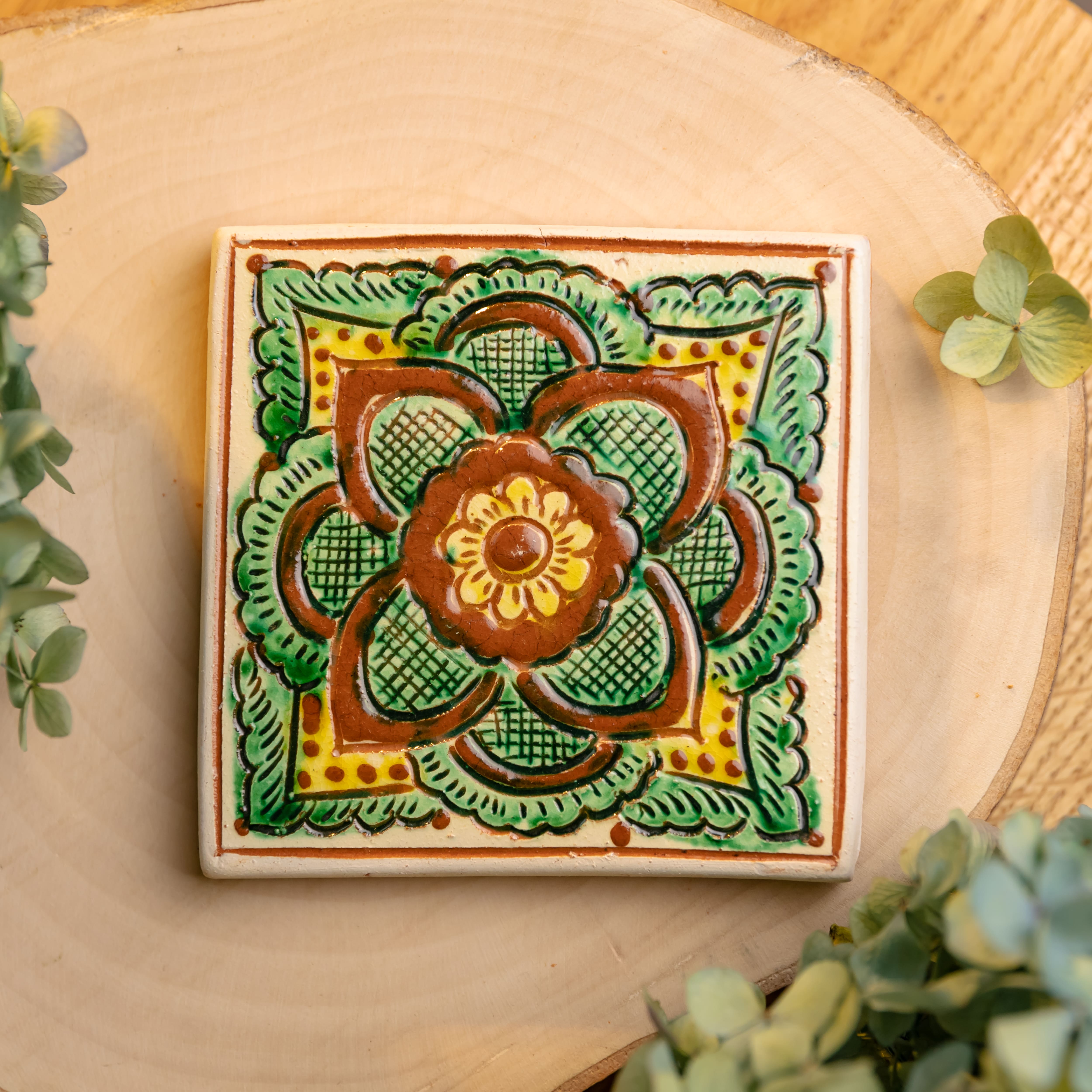 Керамічна плиточка, 10*10 см