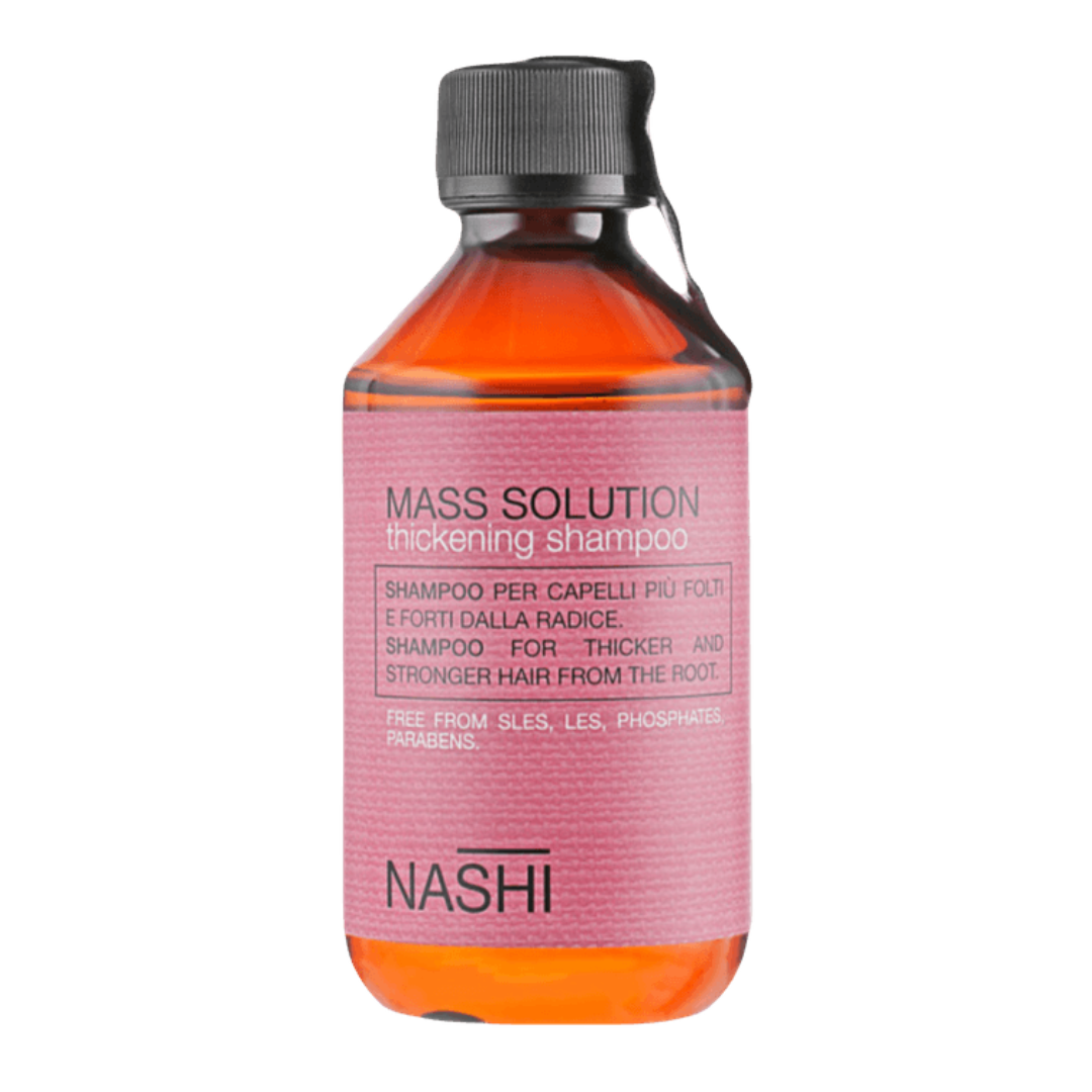 Шампунь Mass Solution для потовщення Волосся,  Nashi Argan, 250 мл