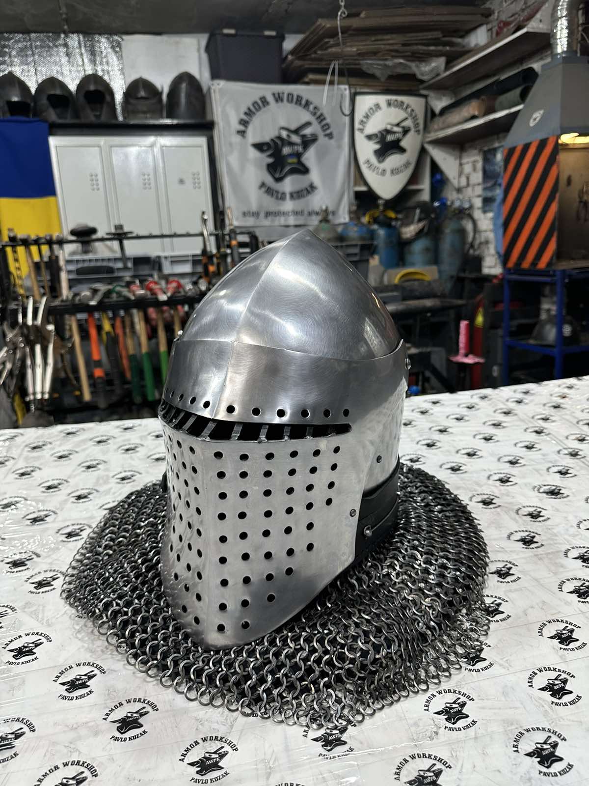 Armor helmet “Spoletos sport” New model