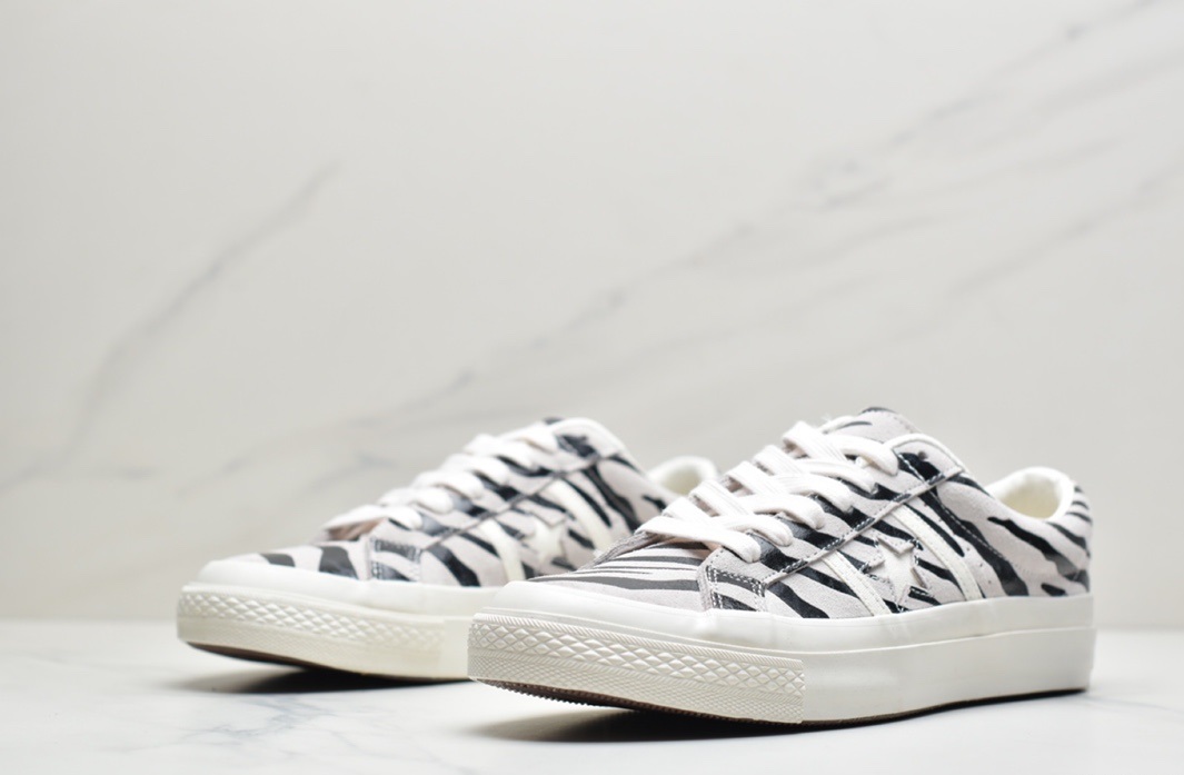 Converse JACK STAR&BARS ZEBRASUEDE