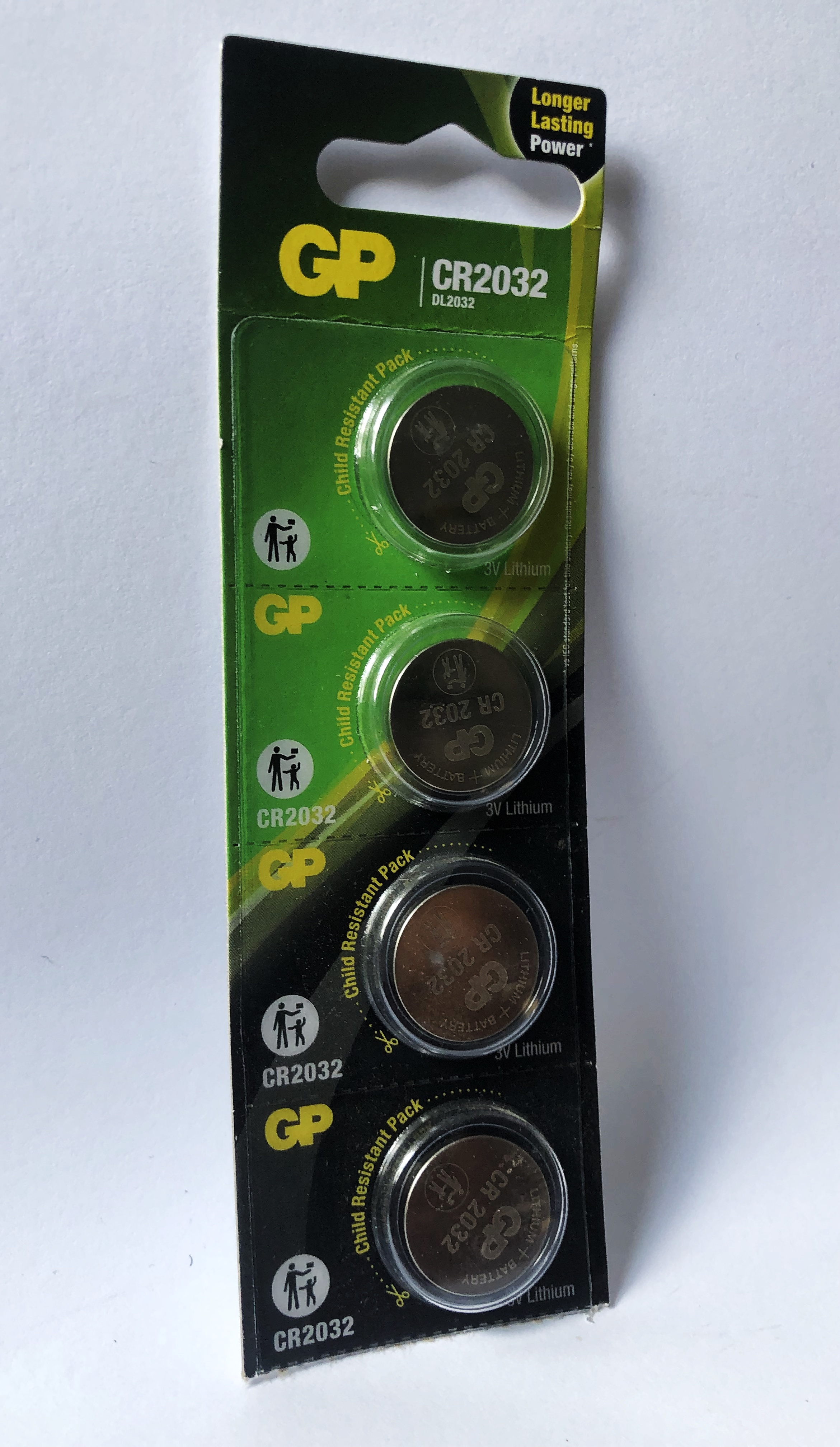 Батарейка GP дискова Lithium Button Cell 3.0V CR2032-8U5