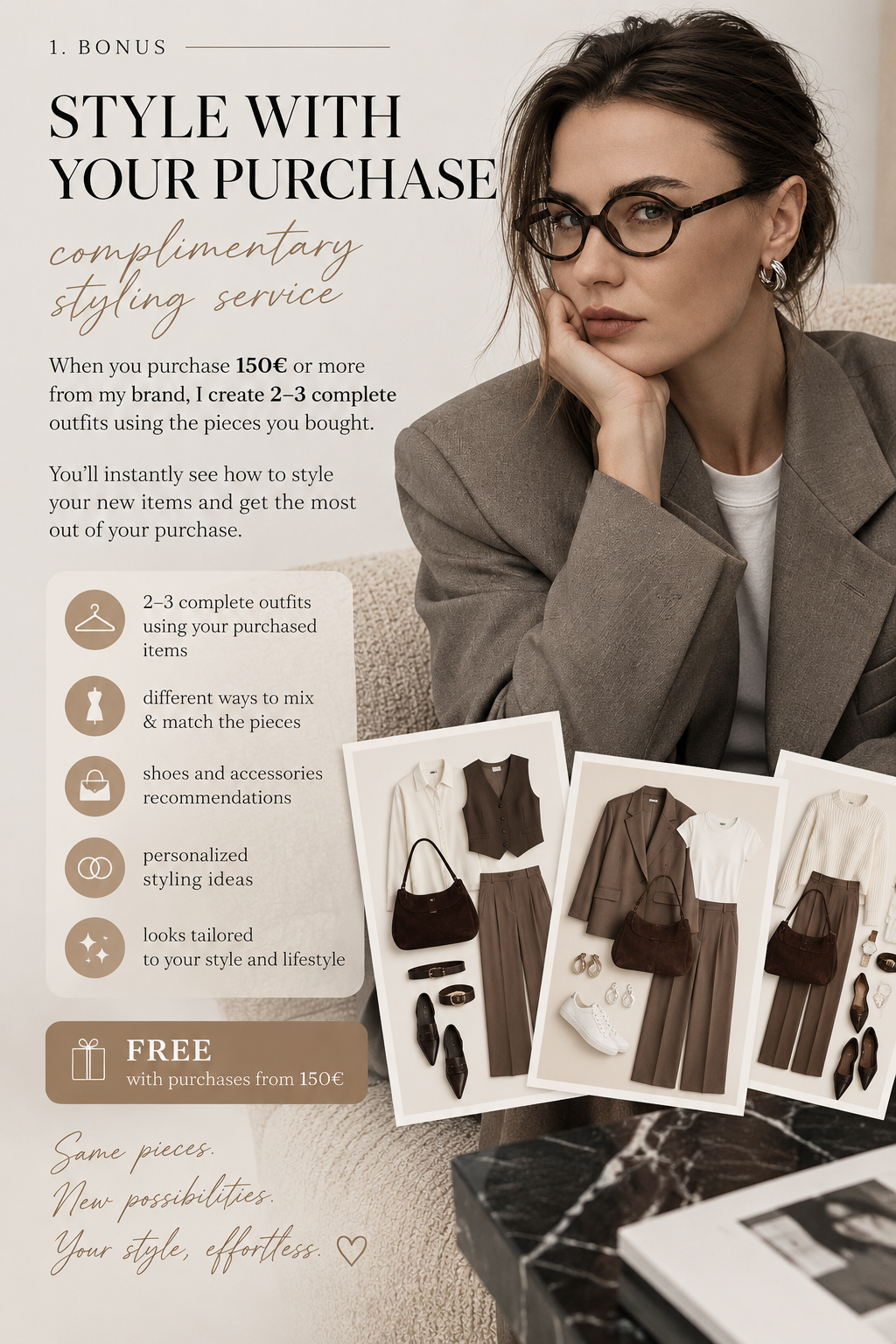 STYLE WITH YOUR PURCHASE