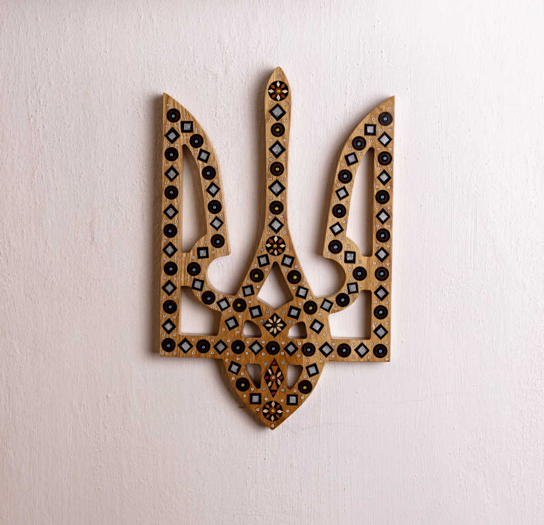 Інкрустований герб, 34,5 см