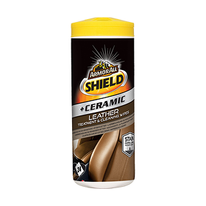 Керамічні серветки для шкіри Armor All Shield + Ceramic Leather Treatment & Cleaning Wipes, 24шт (шт.)