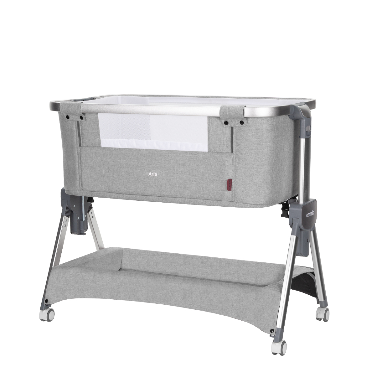 Дитяче ліжечко CARRELLO Aria CRL-16402 Silver Grey