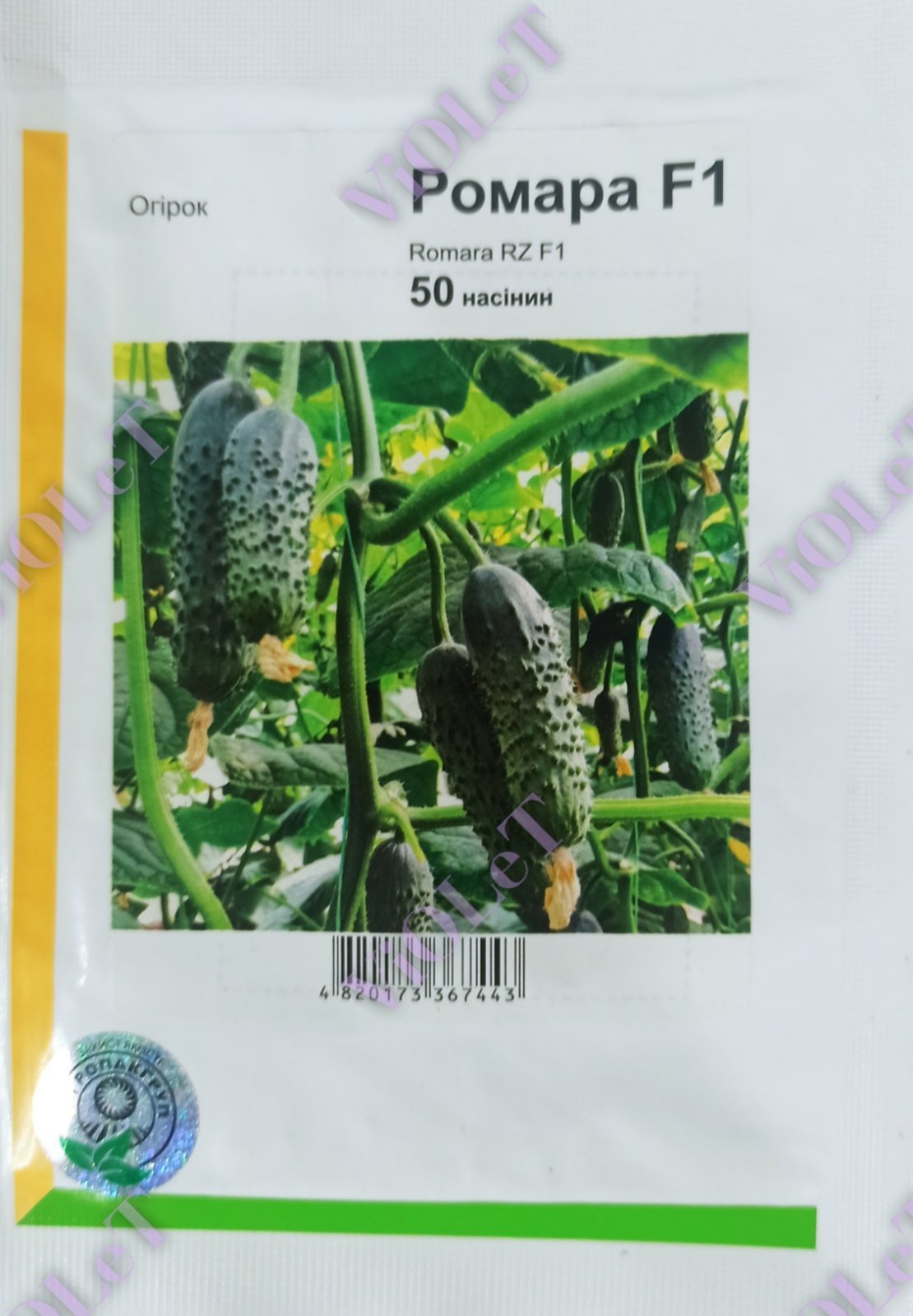 Огірок Ромара F1, 50 шт. Rijk Zwaan
