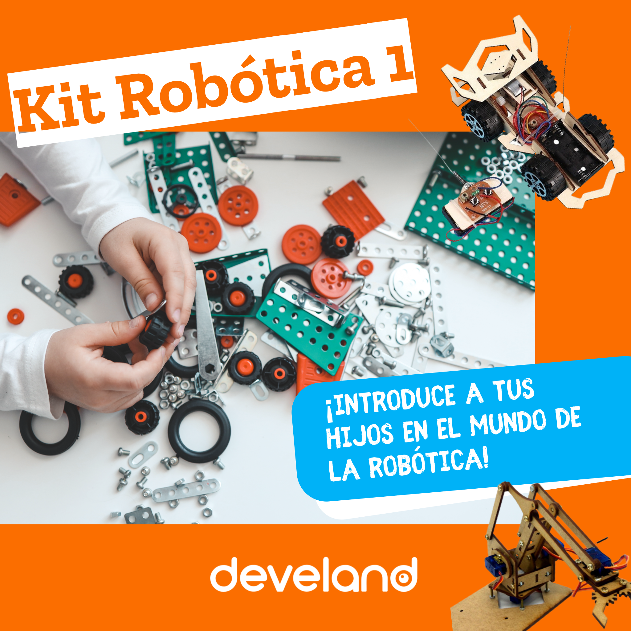 Kit de construcción Robótica Nivel 1